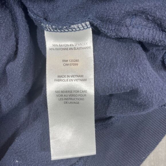 Travis Mathew Mens Large Navy Quarter 1/4 Zip Pullover Shirt - Picture 5 of 8